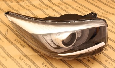 Kia picanto 3 iii 17-20 лампа лінза + led фото №1