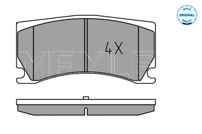 MEYLE ZAPATAS DE FRENADO PARTE TRASERA JAGUAR XK II PEUGEOT 308 II RCZ 1.6-5.0  