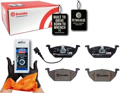 Тормозные колодки тормозные тюнингованные xtra перед да audi a2 a3 #petrolhead pro+ kit3 фото №1