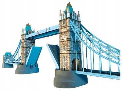 Ravensburger 12559 Puzzle 3D London Most z wieżami 117,4cm 216 elementów