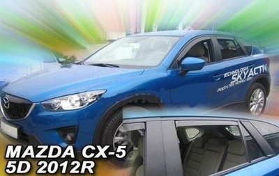 DEFLECTORES HEKO MAZDA CX5 2011-2017 4 PIEZAS  