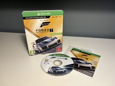 Forza Motorsport 7 Ultimate Editon STEELBOOK XBOX ONE XONE