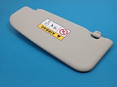 Заслонка правая renault kadjar козырёк защита солнцезащитная фото №1