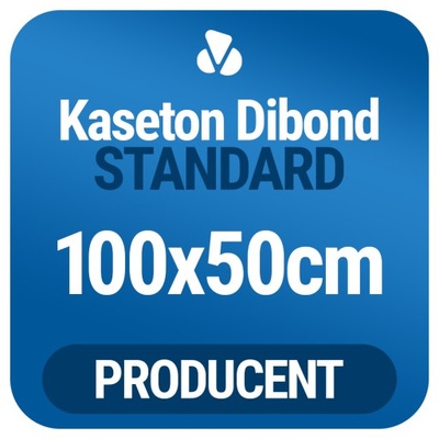 Kaseton dibond LED - 100x50cm - jednostronny