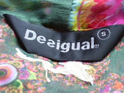 DESIGUAL EKSTRA BLUZKA -roz. S -super