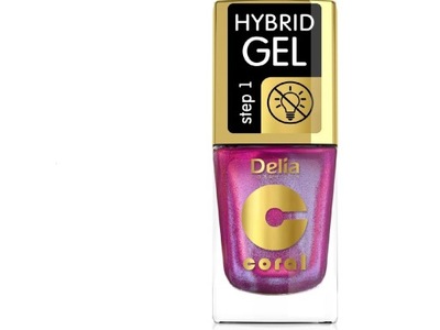 DELIA COSMETICS Coral Hybrid Gel nr 107 11ml