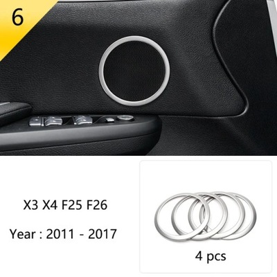 FOR BMW X3 X4 F25 F26 2011-2017 CARS INTERIOR GEARSHIFT GRILLE  