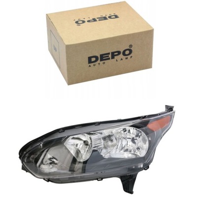 Фара лампа левая do ford transit tourneo connect v408 2013- фото №1