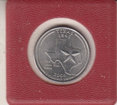 USA 25 centow 2004 P Texas