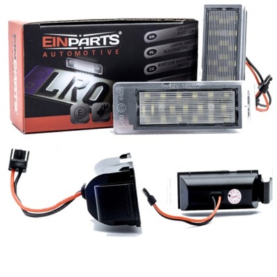 LUCES TABLAS REJESTRACYJNEJ DIODO LUMINOSO LED MOKKA INSIGNIA CAMARO IMPALA 6000K COLOR BLANCO  