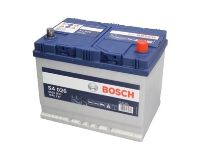 АКУМУЛЯТОР BOSCH S4 70AH 630A P+ 0 092 S40 260