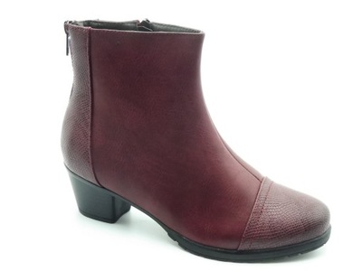 BOTKI DAMSKI 36 (230) Wishot BT115 bordo