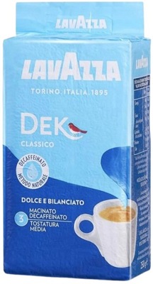Lavazza Dek Classico kawa mielona bezkofeinowa 250g