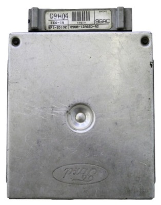 Блок керування двигуна ford scorpio 2.4 89gb-12a650-ac c9h04 + програмування фото №1