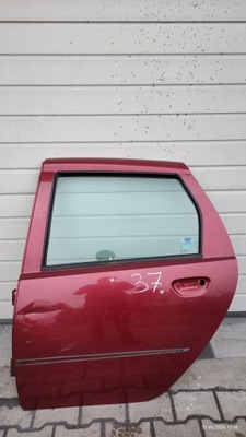 DE PUERTA IZQUIERDO PARTE TRASERA PARTE TRASERA FIAT PUNTO II 2 ROJA  