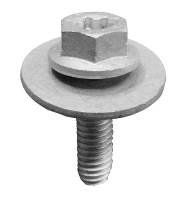 Болт винт крепление  m6 защита к lexus toyota фото №1