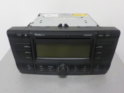 Skoda octavia ii радио audience 1z0035156b фото №1