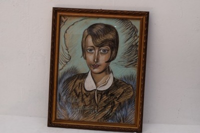 I. WITKACY 1929 Portret Jadwigi Witkiewiczowej