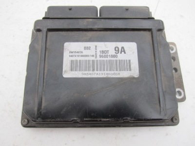 Бортовой компьютер 96801800 5wy5407a chevrolet фото №1