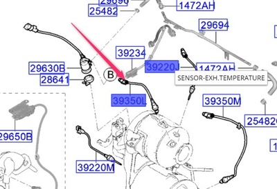 Датчик лямбда-зонд kia фото №1