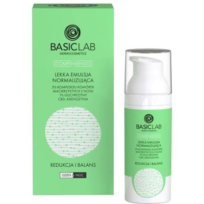 Basiclab complementis emulsja normalizująca 3% komórek macierzystych 50 ml