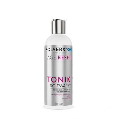Solverx Age Reset Tonik do twarzy 200 ml