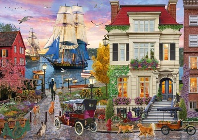 Puzzle 1000 Miasto portowe