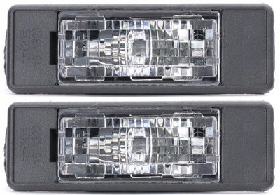 Fiat scudo ulysse освещение номерного знака le=pr комплект фото №1