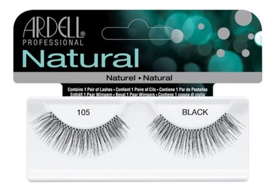 Ardell Natural Sztuczne Rzęsy 105 Black