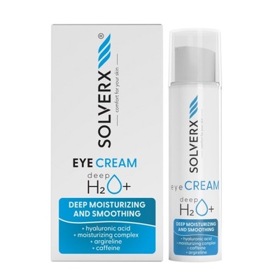 Solverx Deep H2O+ Krem pod oczy, 15 ml