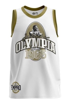 KOSZULKA BEZ RĘKAWÓW MĘSKA SPORTOWA TANK TOP NA SIŁOWNIE EMPRO OLYMPIA 1965