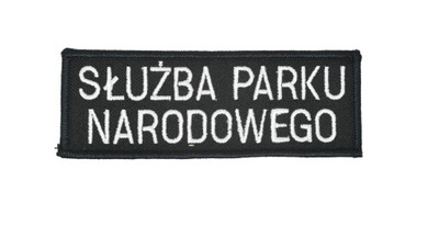 Naszywka SŁUŻBA PARKU NARODOWEGO