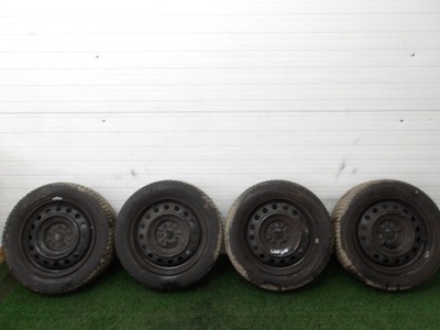 TOYOTA AVENSIS T25 LLANTAS RUEDAS DE INVIERNO 5X100 16'' 205/55R16 BRIDGESTONE 6,5MM  