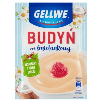 Gellwe Budyń smak śmietankowy 40 g