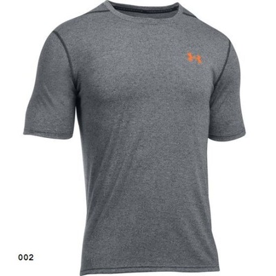 KOSZULKA UNDER ARMOUR THREADBORNE FITTED SS MEN GRAY 002 XL