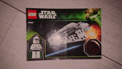 Lego 75007 Star Wars Republic Assault instrukcja