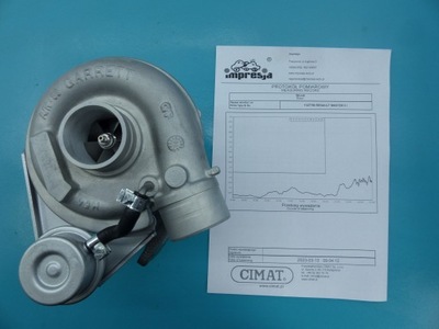 Турбонагнетатель renault master ii 454061-10 2.8 td фото №1