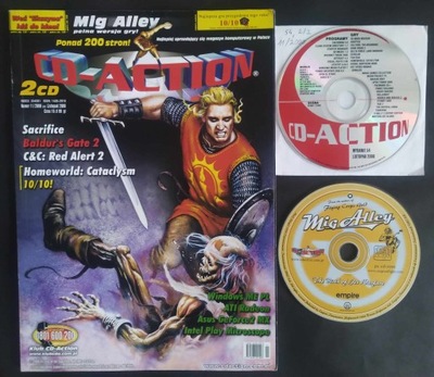 CD ACTION nr 54 z PŁYTAMI DVD cd-action LISTOPAD 11/2000