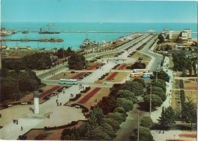 GDYNIA - SKWER KOŚCIUSZKI + AUTOBUS - 1965R