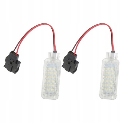 PAR 12V DIODO LUMINOSO LED ILUMINACIÓN INTERIOR COCHE  