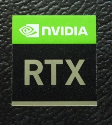 Naklejka nVidia RTX 18 x 18 mm [358]