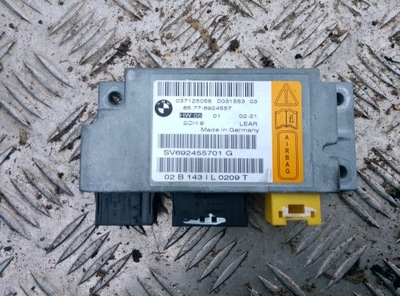 Модуль блок управления датчик подушек подушка безопасности bmw 7 e65 фото №1