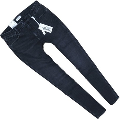 WRANGLER SKINNY soft nights rurki jeansy W28 L32
