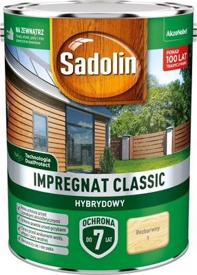 SADOLIN CLASSIC HYBRYDOWY 0,75L Bezbarwny