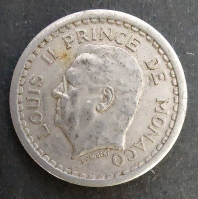 0202 - Monako 1 frank, 1943