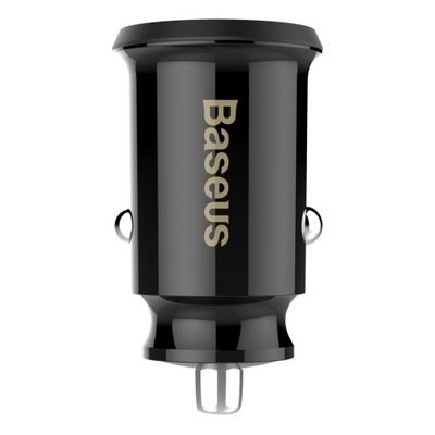 Ładowarka samochodowa Baseus Grain 2x USB 5V 3.1A czarna