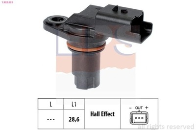 SENSOR POSICIÓN ROLLO DISTRIBUCIÓN RENAULT 1-953-551  