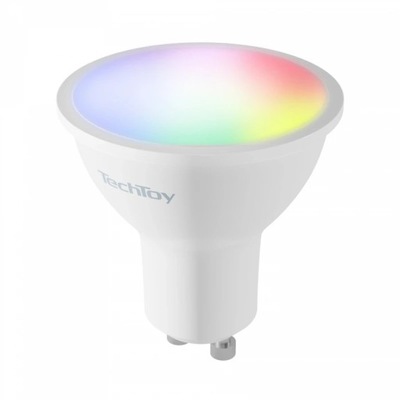 TechToy Smart Żarówka LED RGB, 4.5W GU10