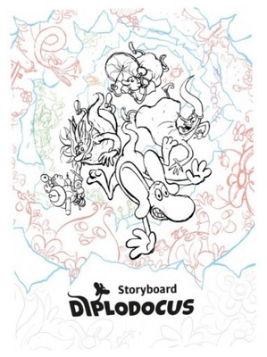 Storyboard Diplodocus - Wojtek Wawszczyk