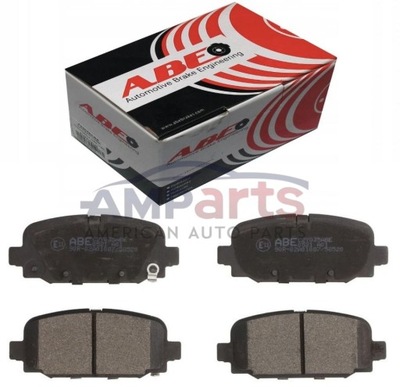 Chrysler 200 2015-2017 гальмівні колодки гальмівні задня фото №1